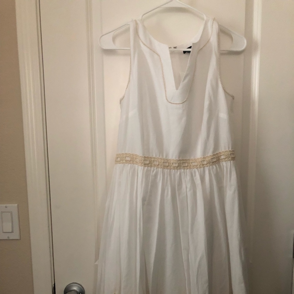 Ann Taylor white dress
